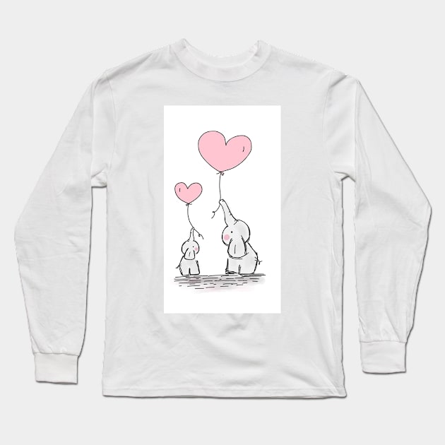 elephants Long Sleeve T-Shirt by T-shirt_best_